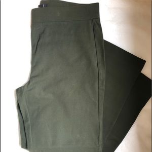 Loft Black Legging Dress Pants Size 8